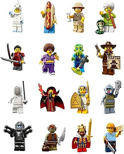 LEGO 71008 MINIFIGURE Series 13, Complete Set of All 16 Polybag