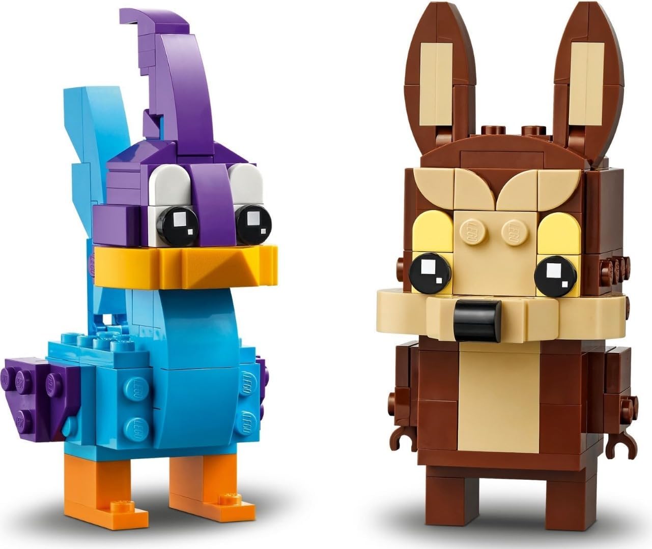 LEGO 40559 BRICKHEADZ Looney Tunes Road Runner and Wile E. Coyote