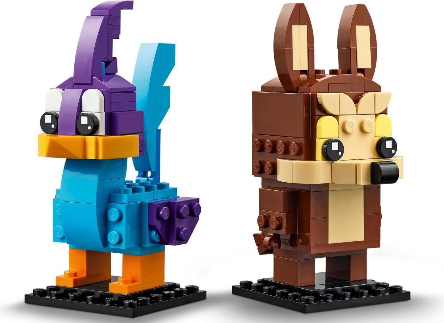 LEGO 40559 BRICKHEADZ Looney Tunes Road Runner and Wile E. Coyote