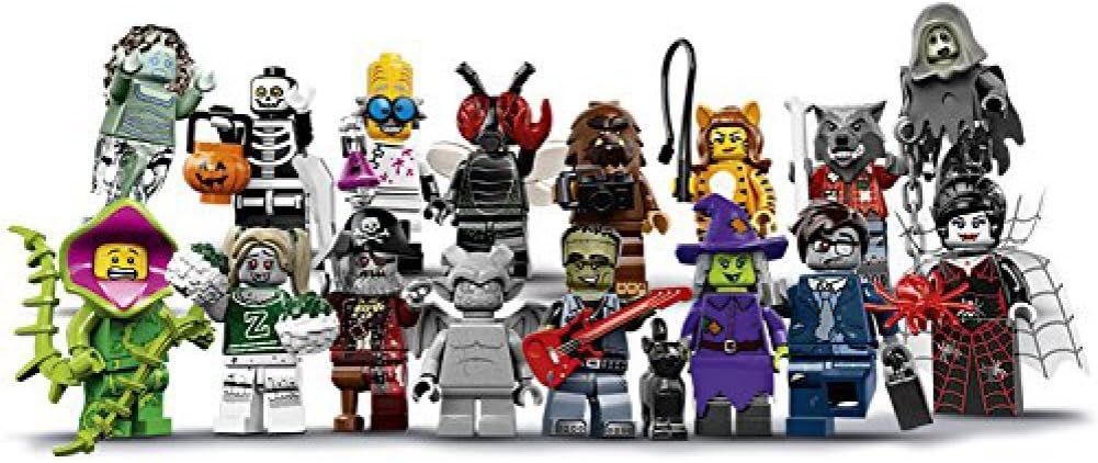 LEGO 71010 MINIFIGURE Monsters Series 14, Complete Set of 16 Polybag