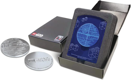 LEGO Star Wars: Death Star Coin - Return of the Jedi Knights - 40th Anniversary Collectible