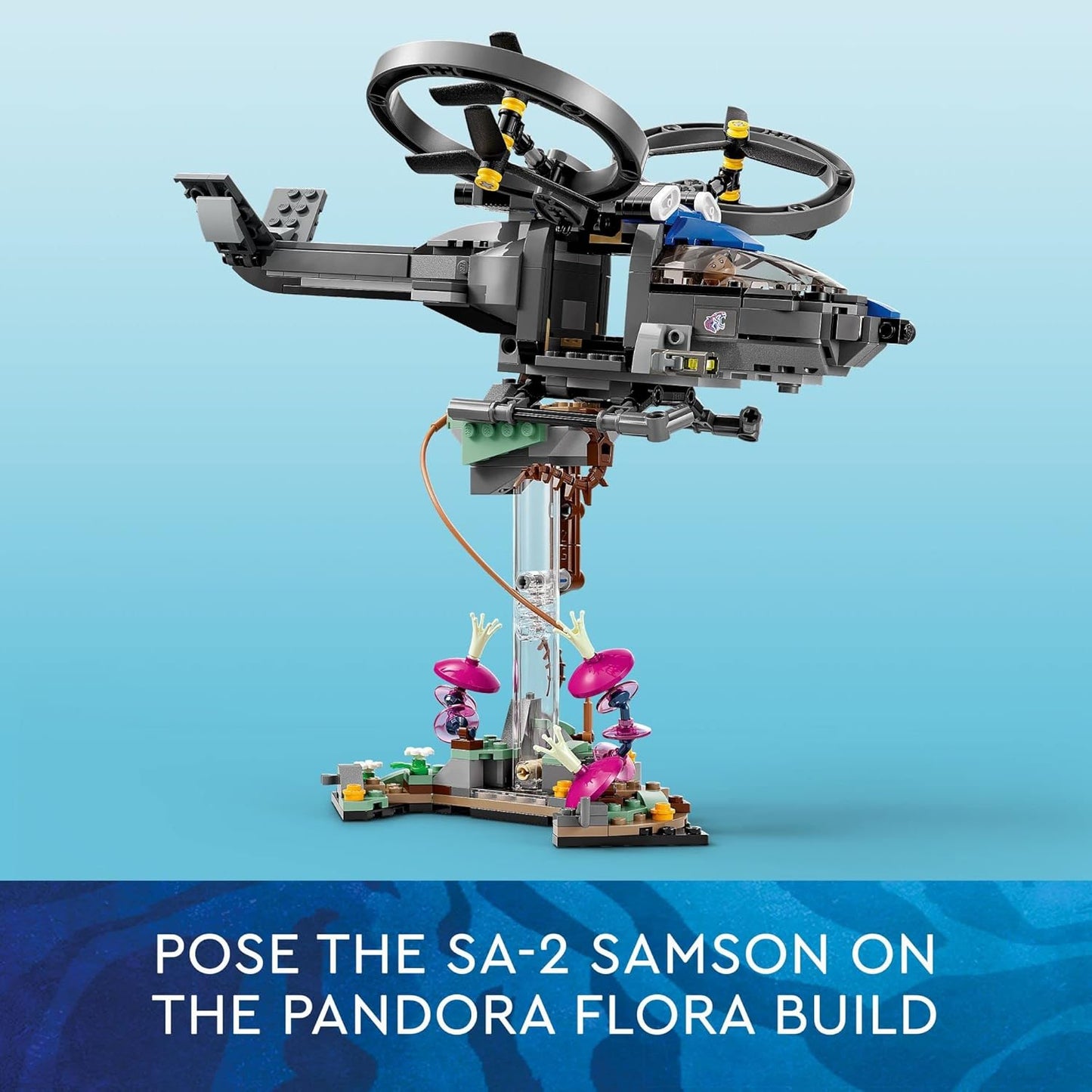 LEGO 75573 Avatar Floating Mountains Site 26 & RDA Samson