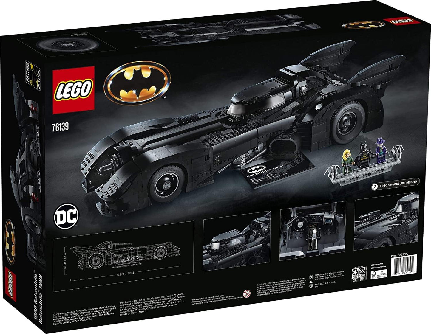 LEGO 76139 DC Batman 1989 Batmobile