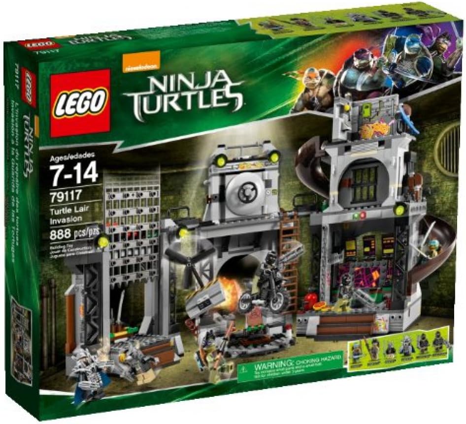 LEGO 79117 Ninja Turtles Turtle Lair Invasion