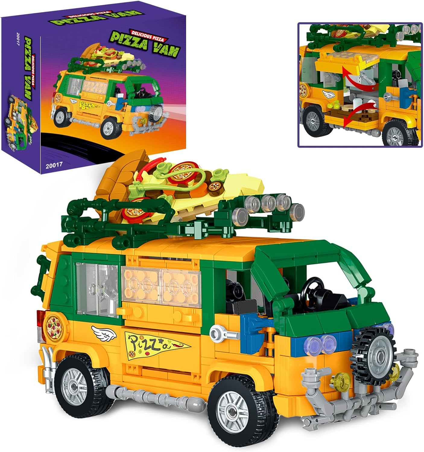 LEGO 79116 Ninja Turtles Big Rig Snow Getaway