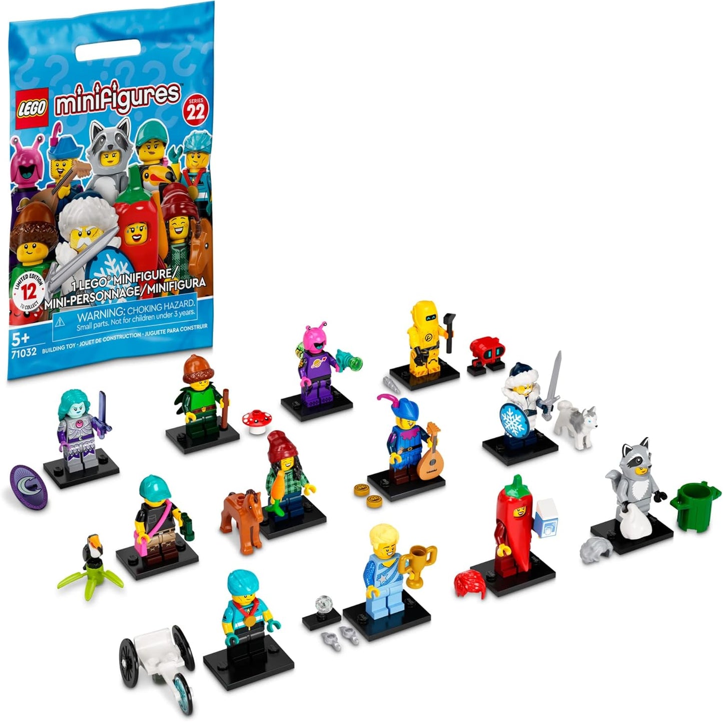 LEGO 71032 MINIFIGURE Series 22, Limited Edition (1 of 12 to Collect) Polybag