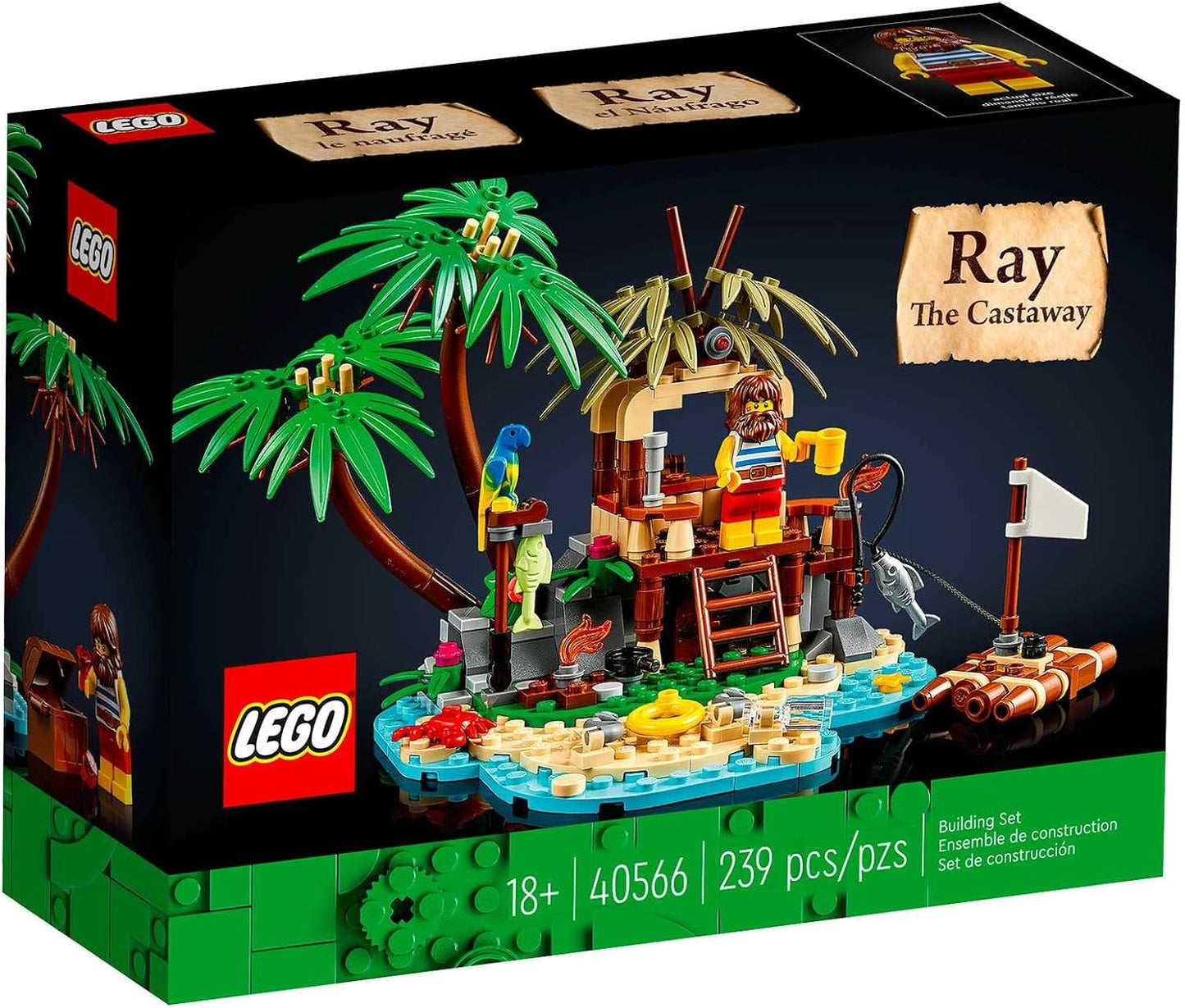 LEGO 40566 Ray The Castaway