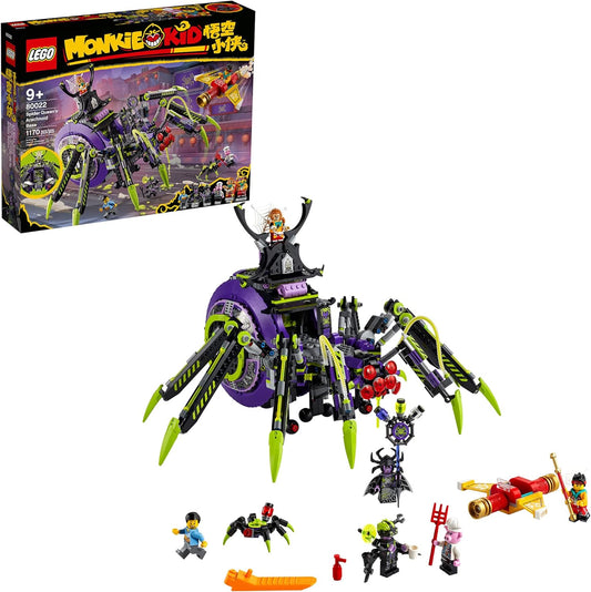 LEGO 80022 Monkie Kid Spider Queen’s Arachnoid Base