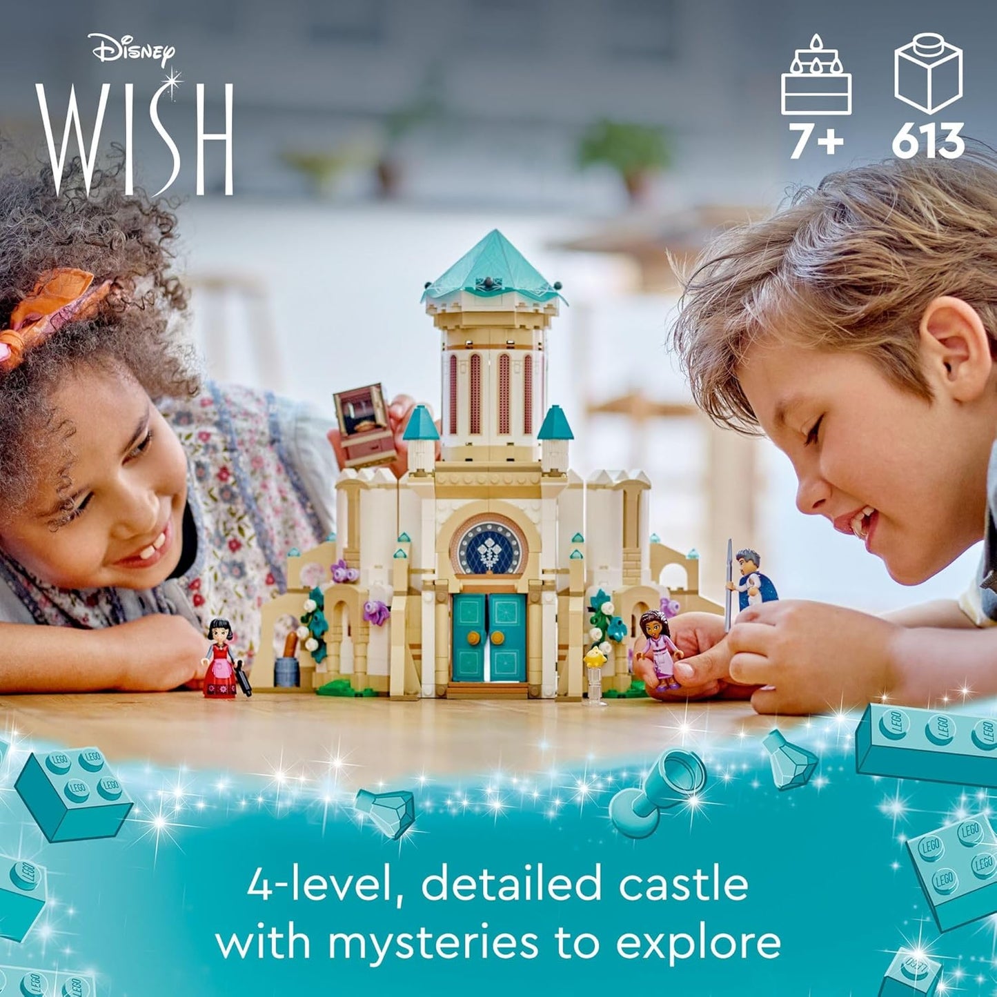 LEGO 43224 Disney Wish King Magnifico’s Castle