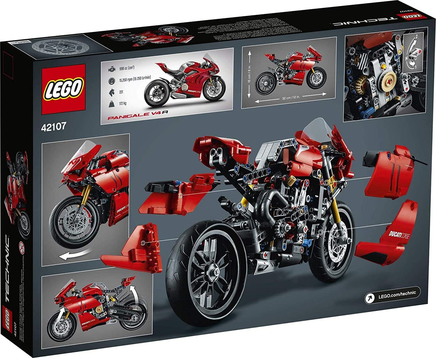 LEGO 42107 TECHNIC Ducati Panigale V4 R