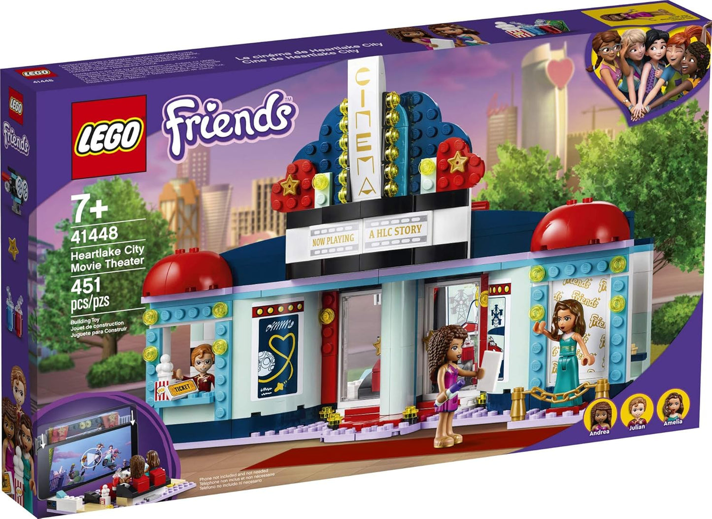 LEGO 41448 Friends Heartlake City Movie Theater