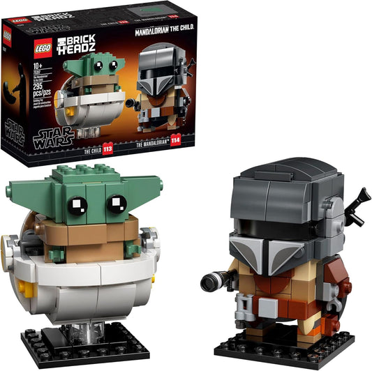 LEGO 75317 BRICKHEADZ Star Wars The Mandalorian & The Child