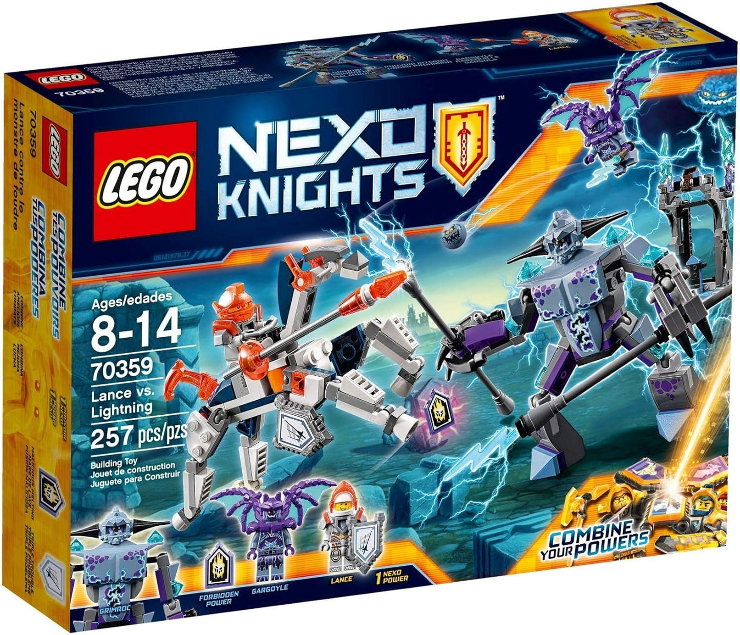 LEGO 70359 Nexo Knights Lance vs. Lightning