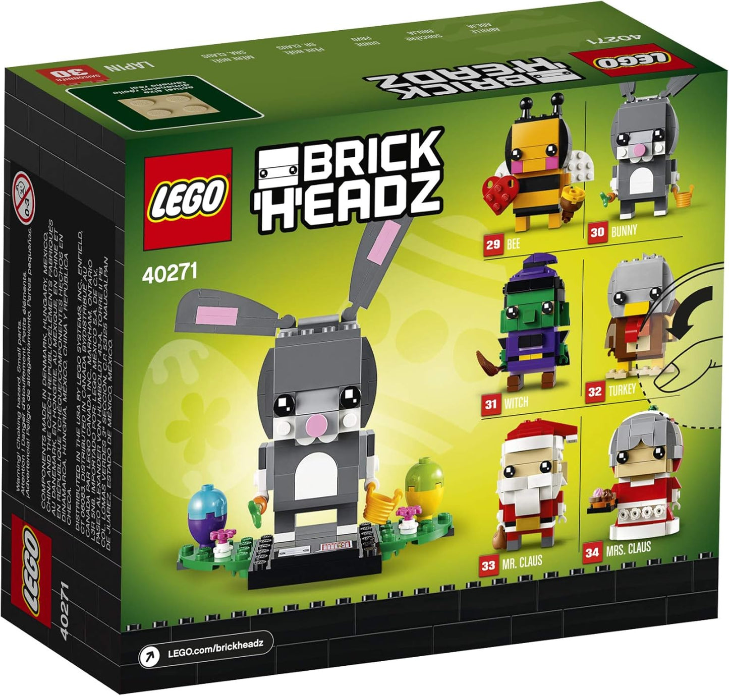 LEGO 40271 BRICKHEADZ Easter Bunny