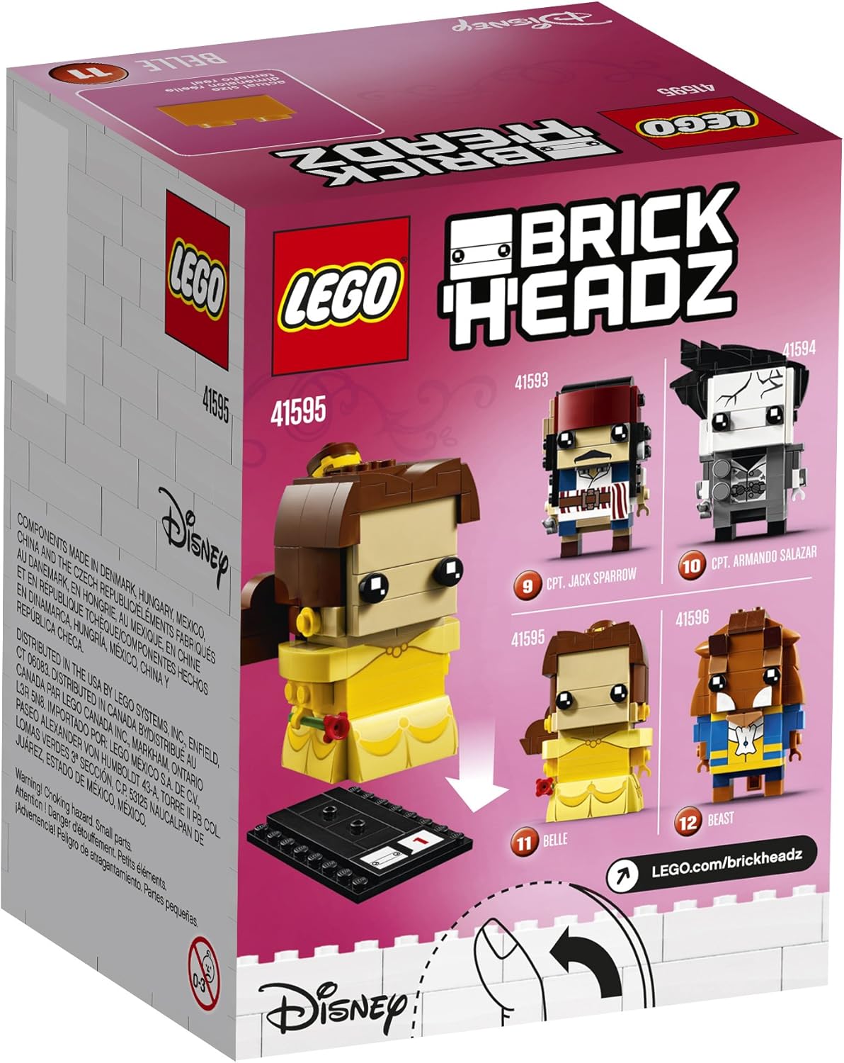 LEGO 41595 BRICKHEADZ Belle