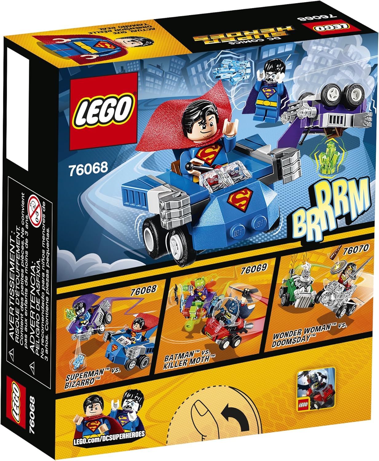 LEGO 76068 Super Heroes Mighty Micros Superman Vs. Bizarro