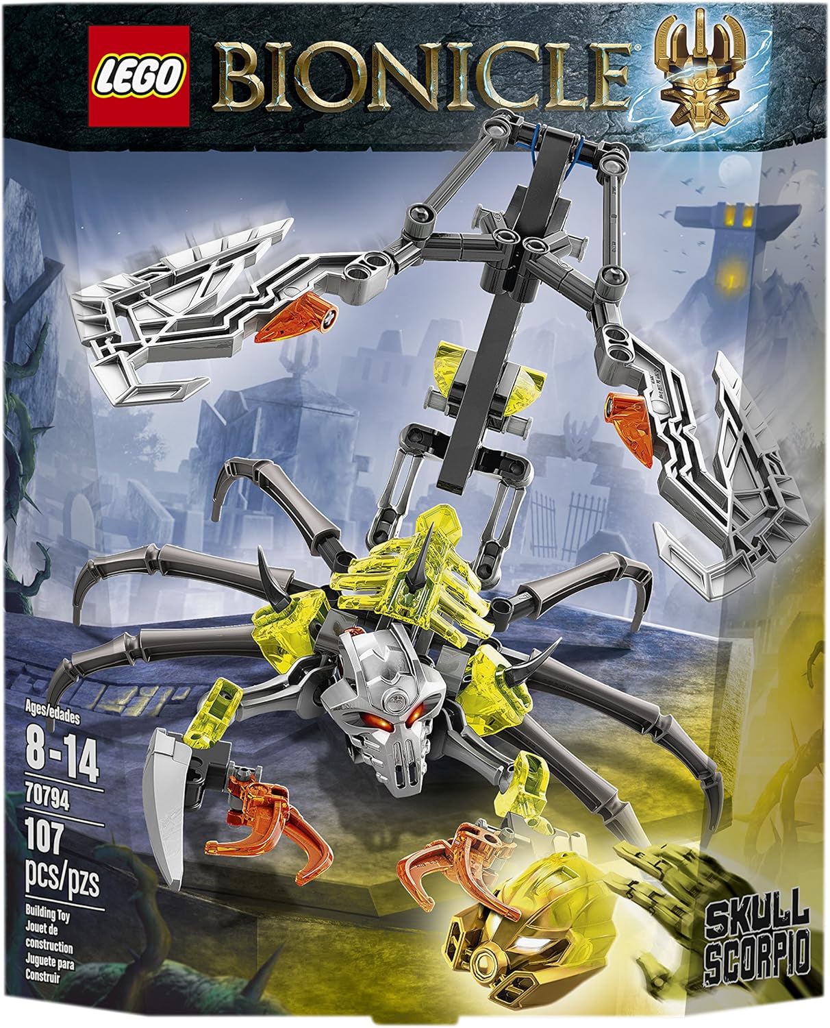 LEGO 70794 BIONICLE Skull Scorpio