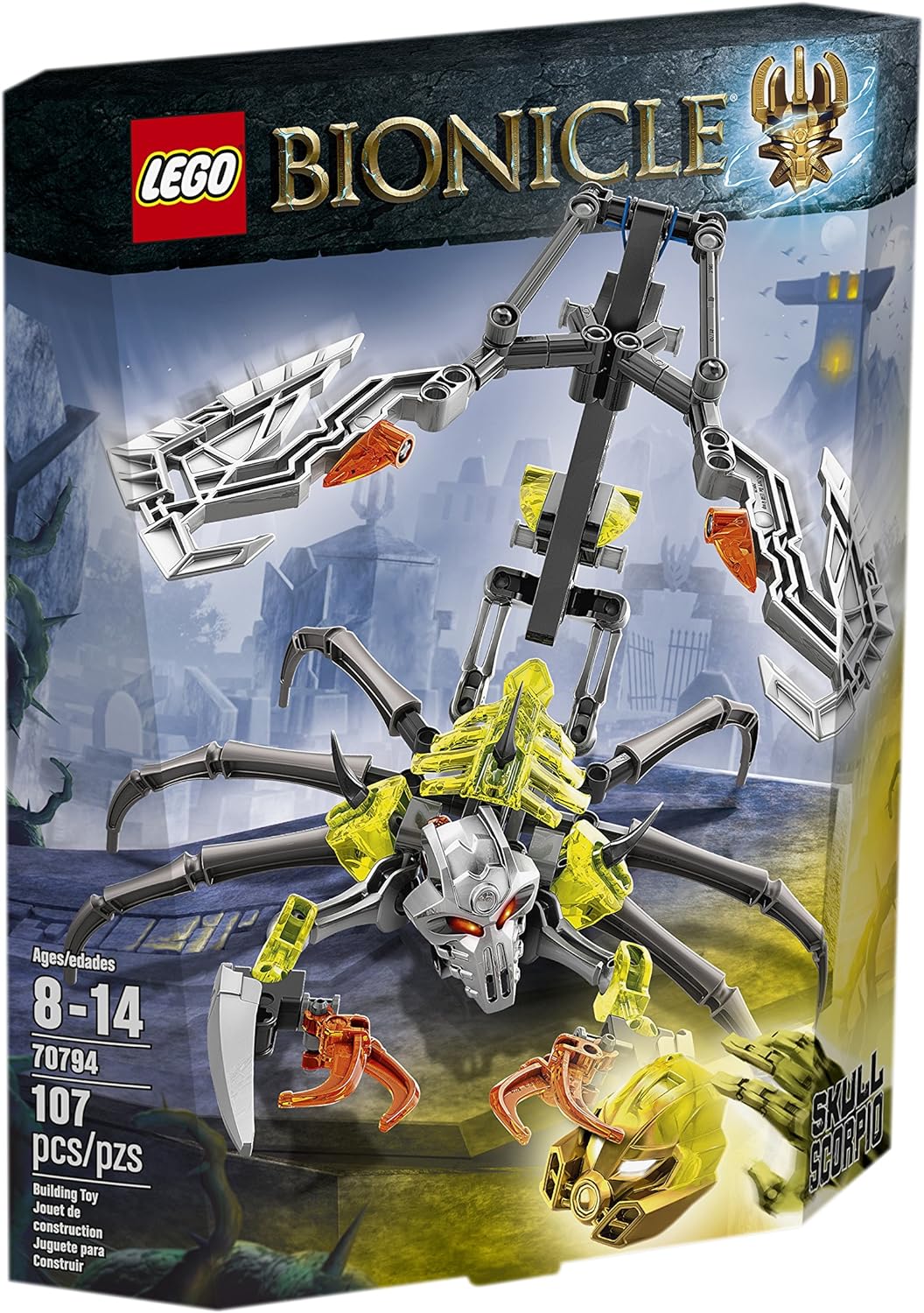 LEGO 70794 BIONICLE Skull Scorpio