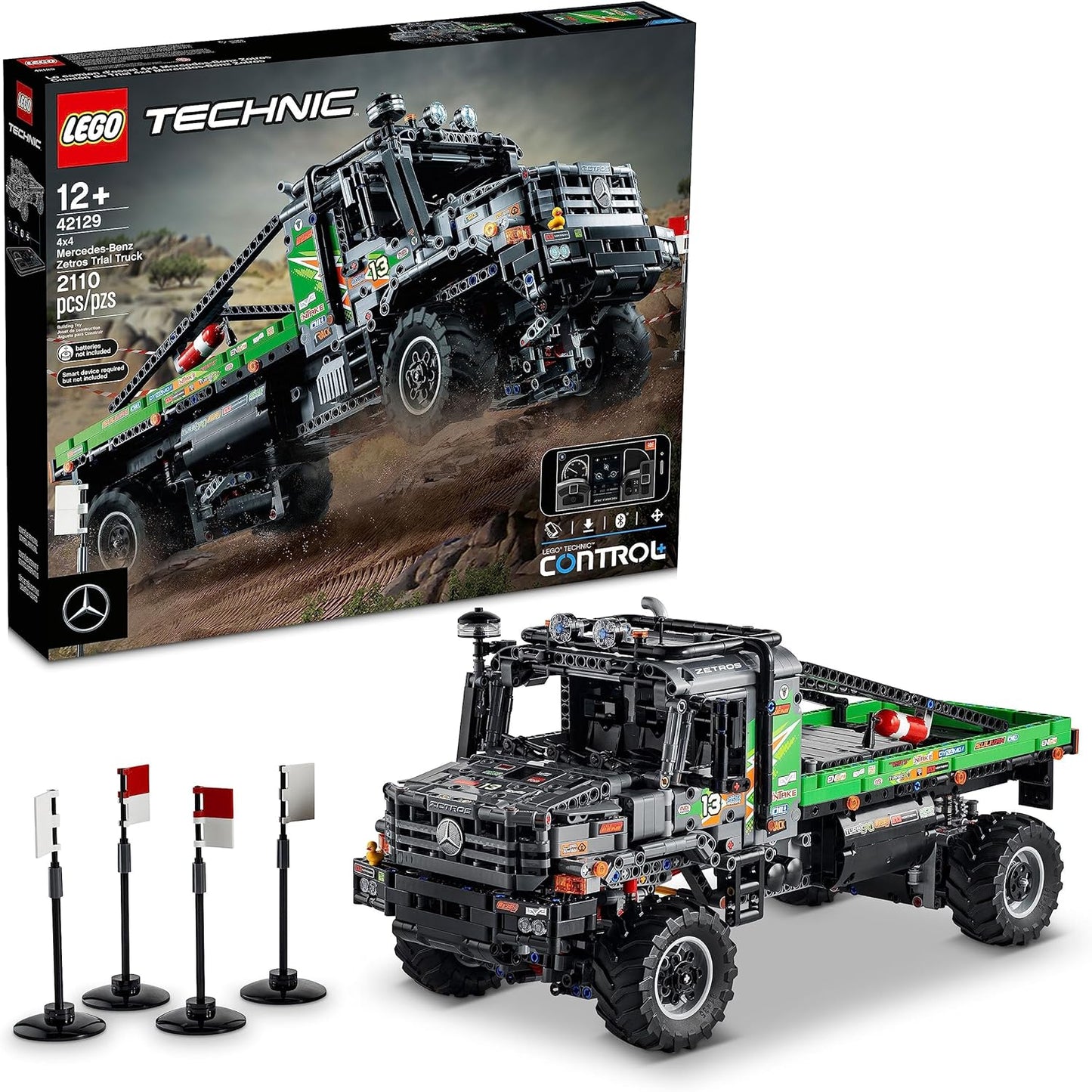 LEGO 42129 TECHNIC 4x4 Mercedes-Benz Zetros Trial Truck