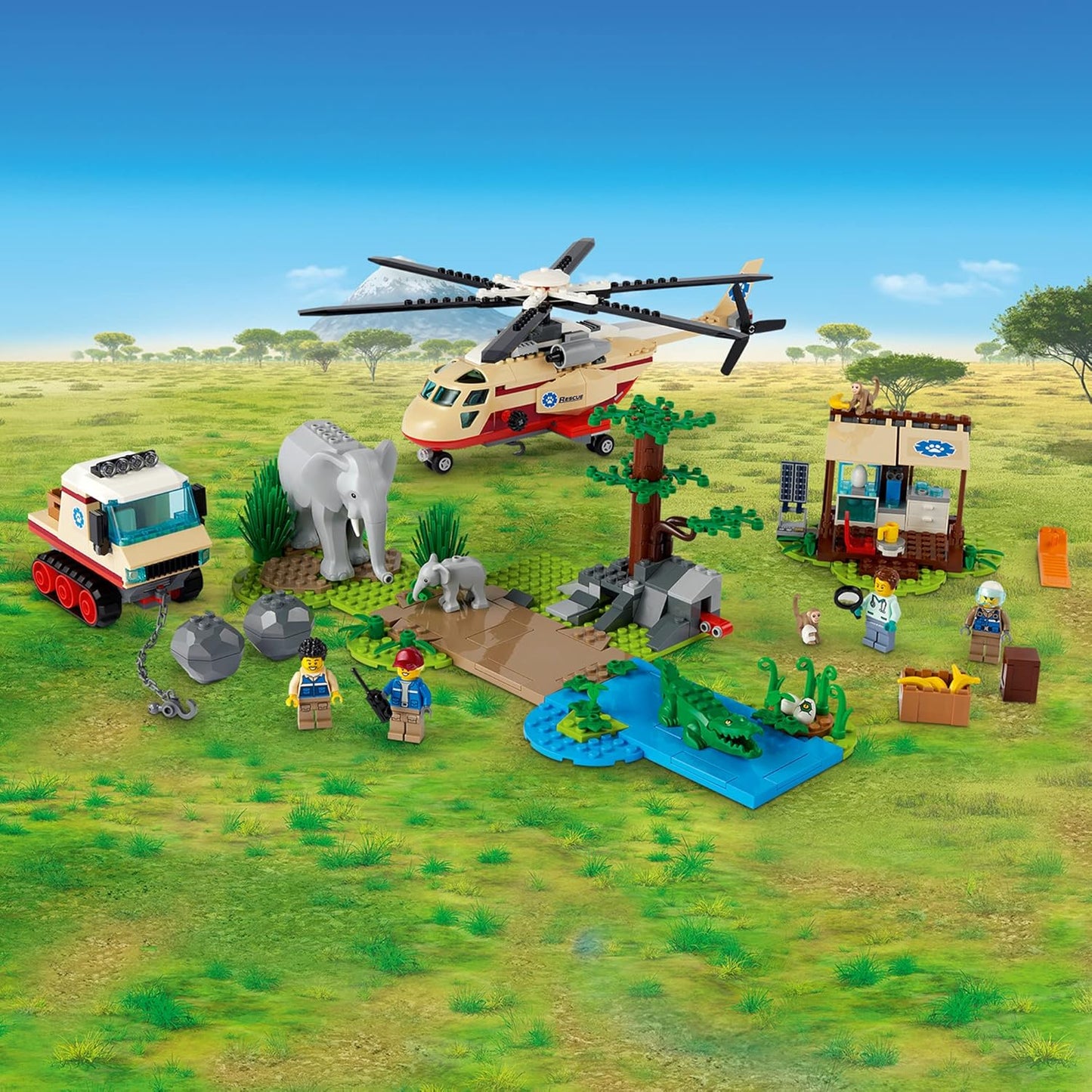 LEGO 60302 City Wildlife Rescue of The Wild Animals