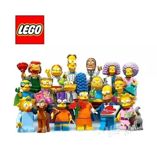 LEGO 71009 MINIFIGURE Series 2, Simpsons Complete Set of 16 Polybag