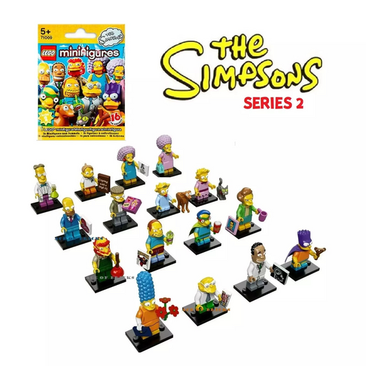 LEGO 71009 MINIFIGURE Series 2, Simpsons Complete Set of 16 Polybag